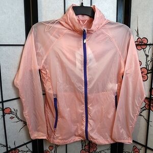 Ook Assho Garments Light Pink Lightweight Jacket XL NWT